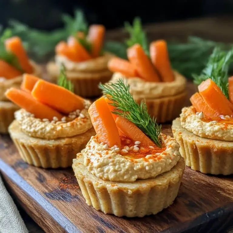 Carrot Patch Hummus Cups Perfect for Parties