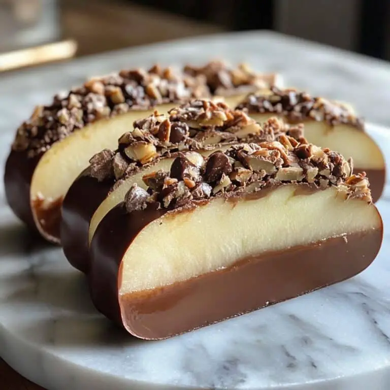 Chocolate Turtle Apple Slices: A Sweet Delight