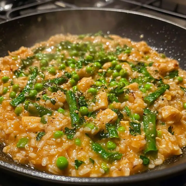 Spring Pea & Asparagus Risotto Recipe