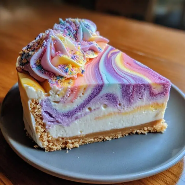 Pastel Swirl Cheesecake Recipe: A Delightful Dessert