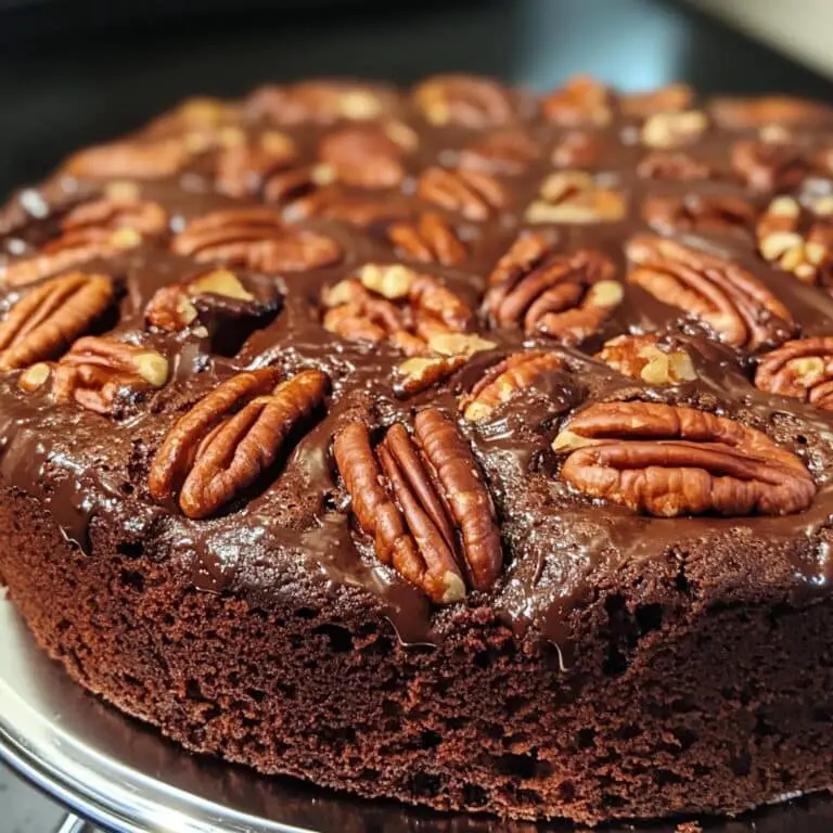 Chocolate Pecan Ooey Gooey Butter Cake Recipe