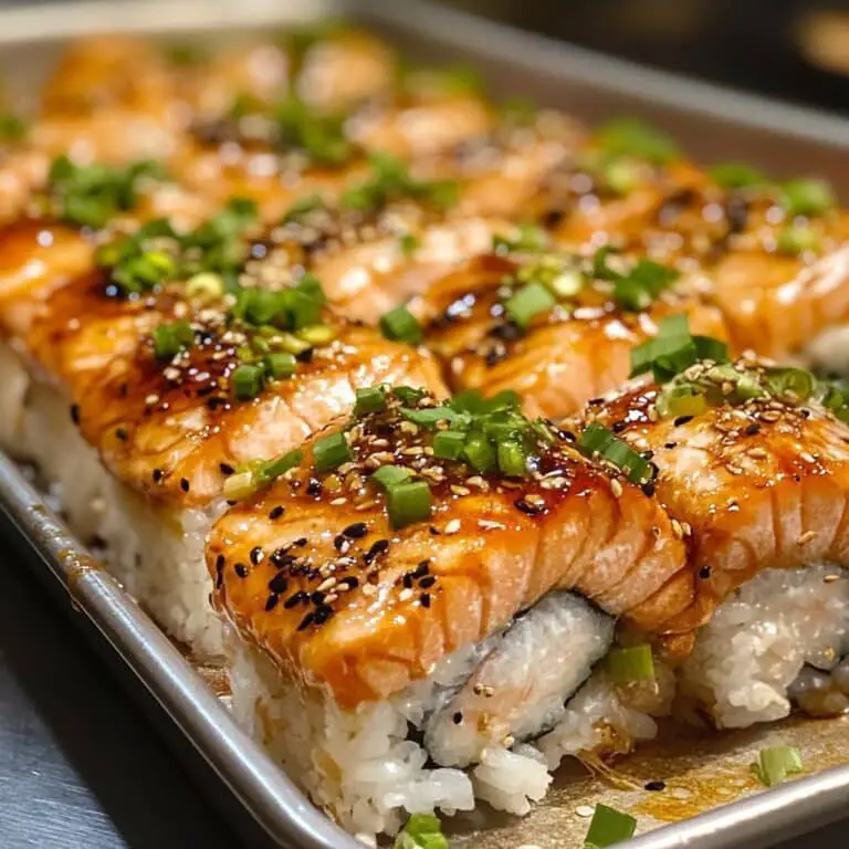 Salmon Sushi Bake: A Cozy Twist on a Classic