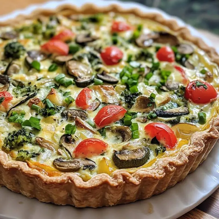 Spring Vegetable Quiche