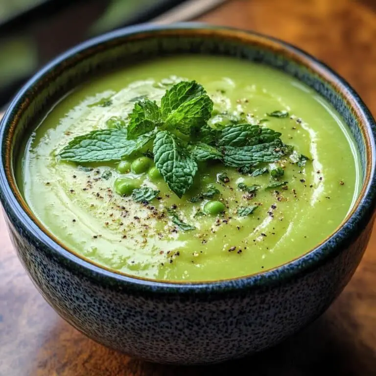 Pea and Mint Soup