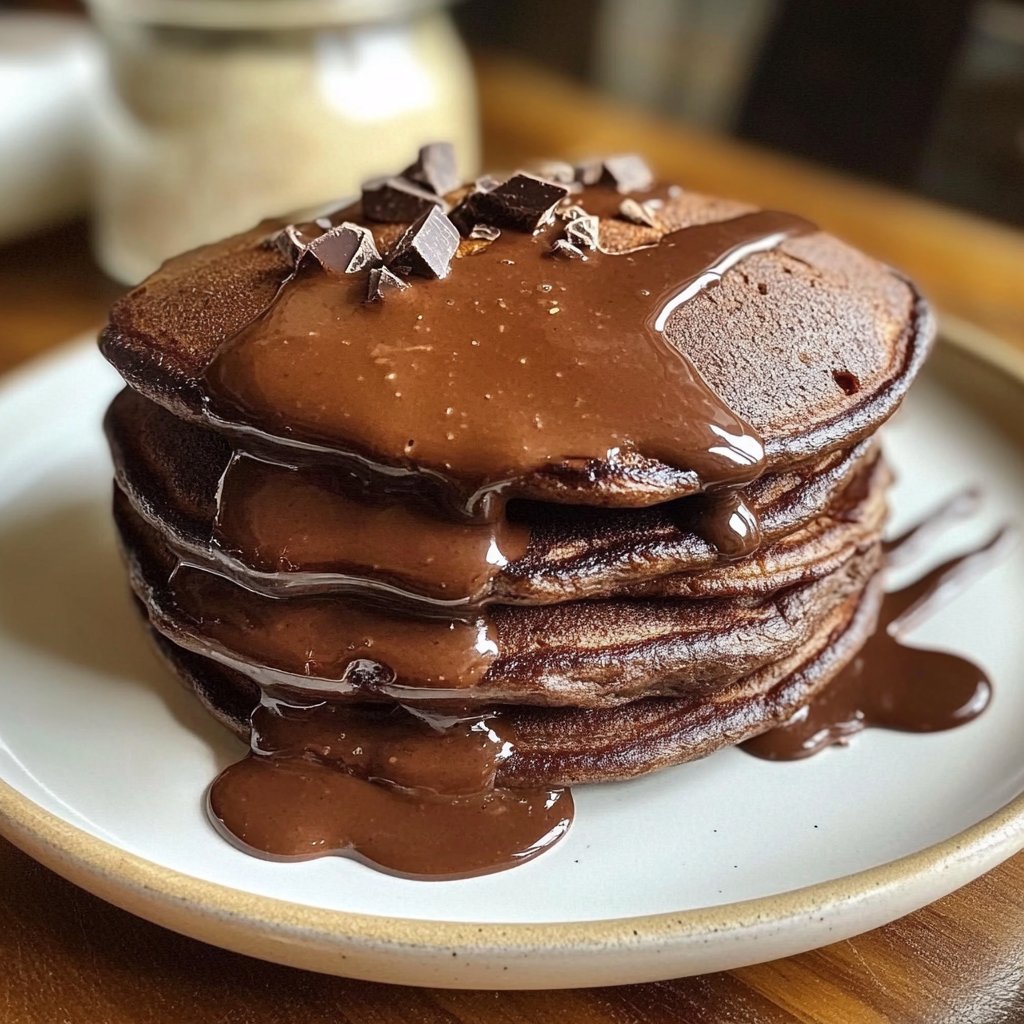 Fluffy Chocolate Pancakes Recipe for Breakfast Lovers