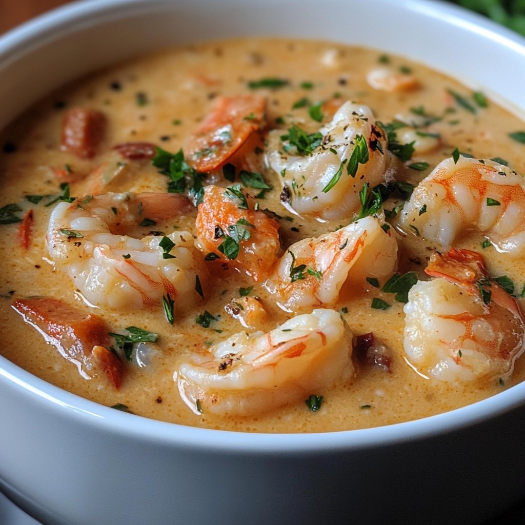 Crab and Shrimp Seafood Bisque Recipe Delight