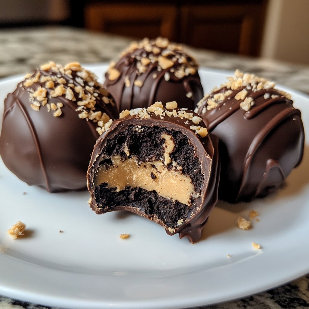 Reese’s Peanut Butter Oreo Truffles Recipe