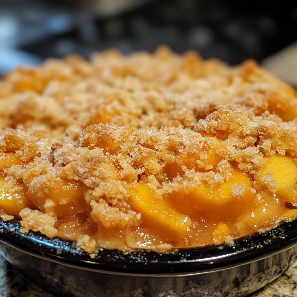 Peach Crumble Recipe: A Classic Homemade Dessert