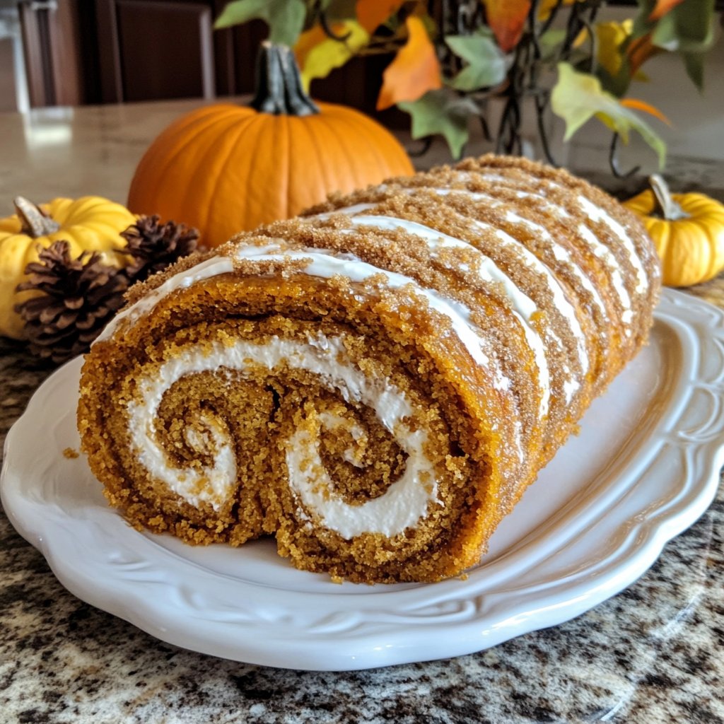 Pumpkin Roll Recipe: Sweet Autumn Delight