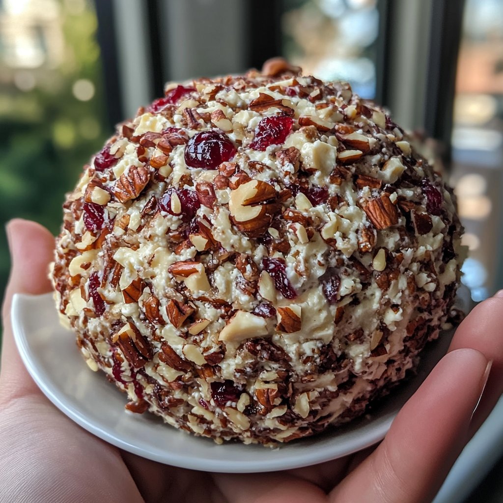 Cranberry Pecan Cheese Ball