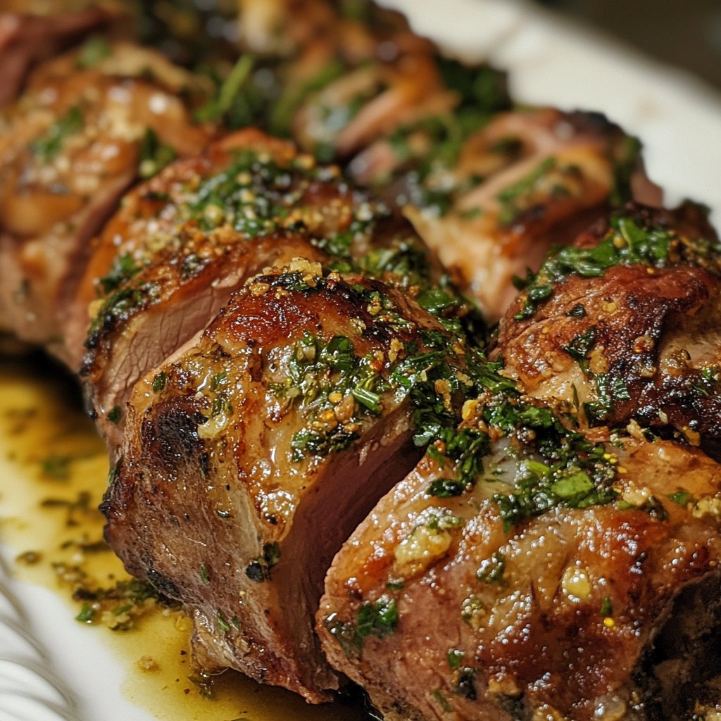 Spring Herb Roasted Lamb