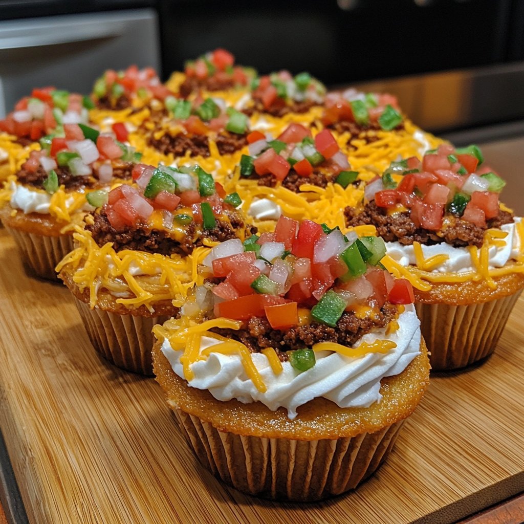 Taco Cupcakes