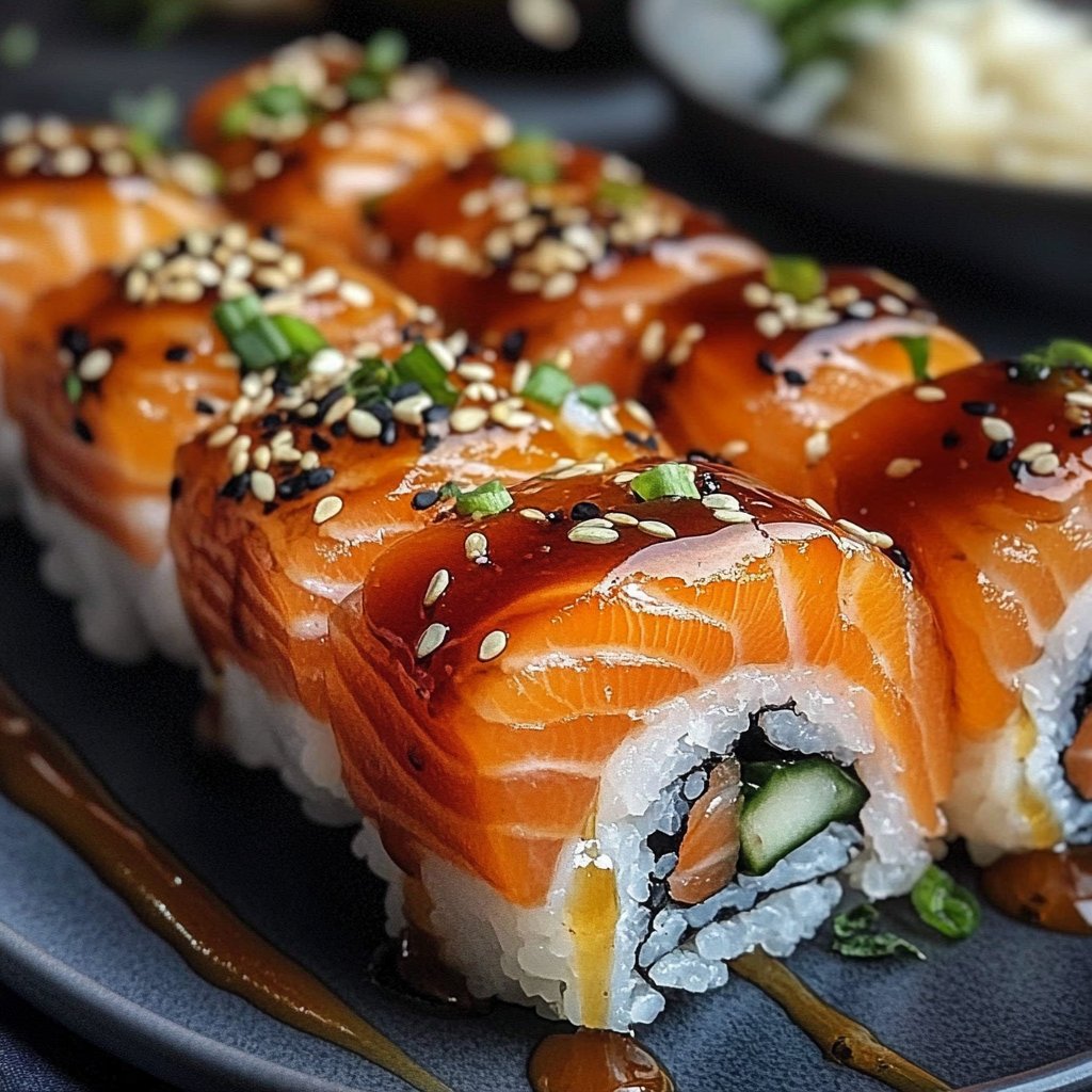 Salmon Sushi Bake
