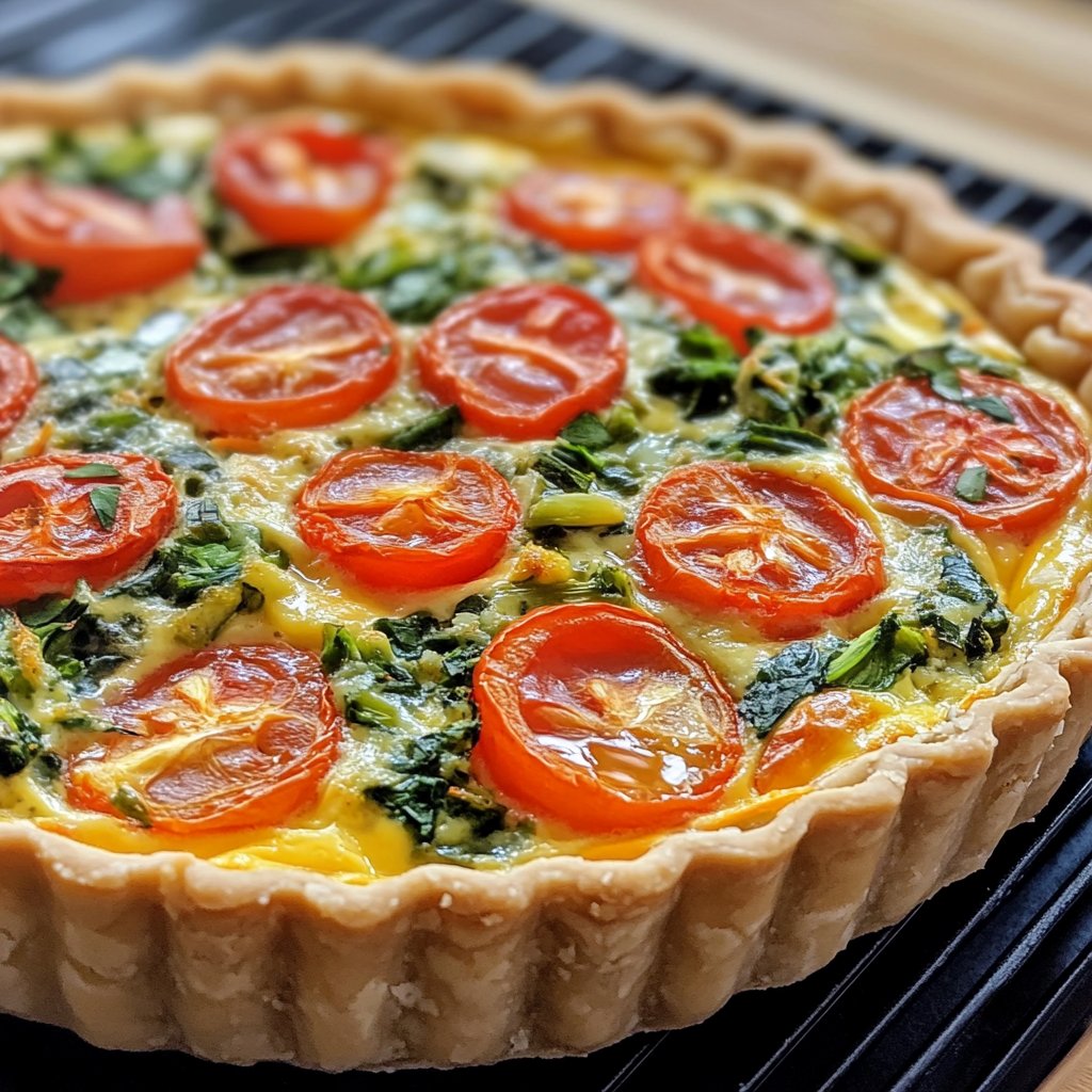 Spring Vegetable Quiche