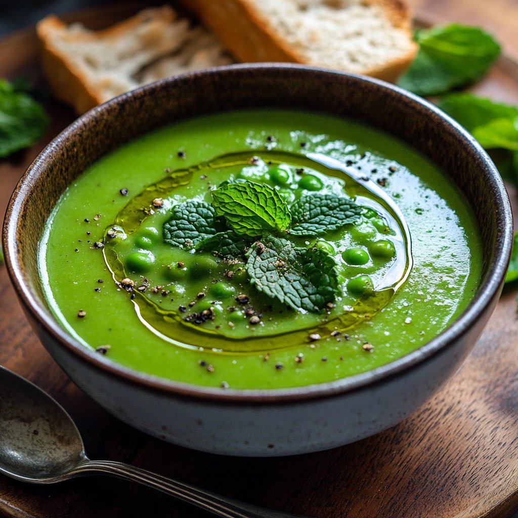 Pea and Mint Soup