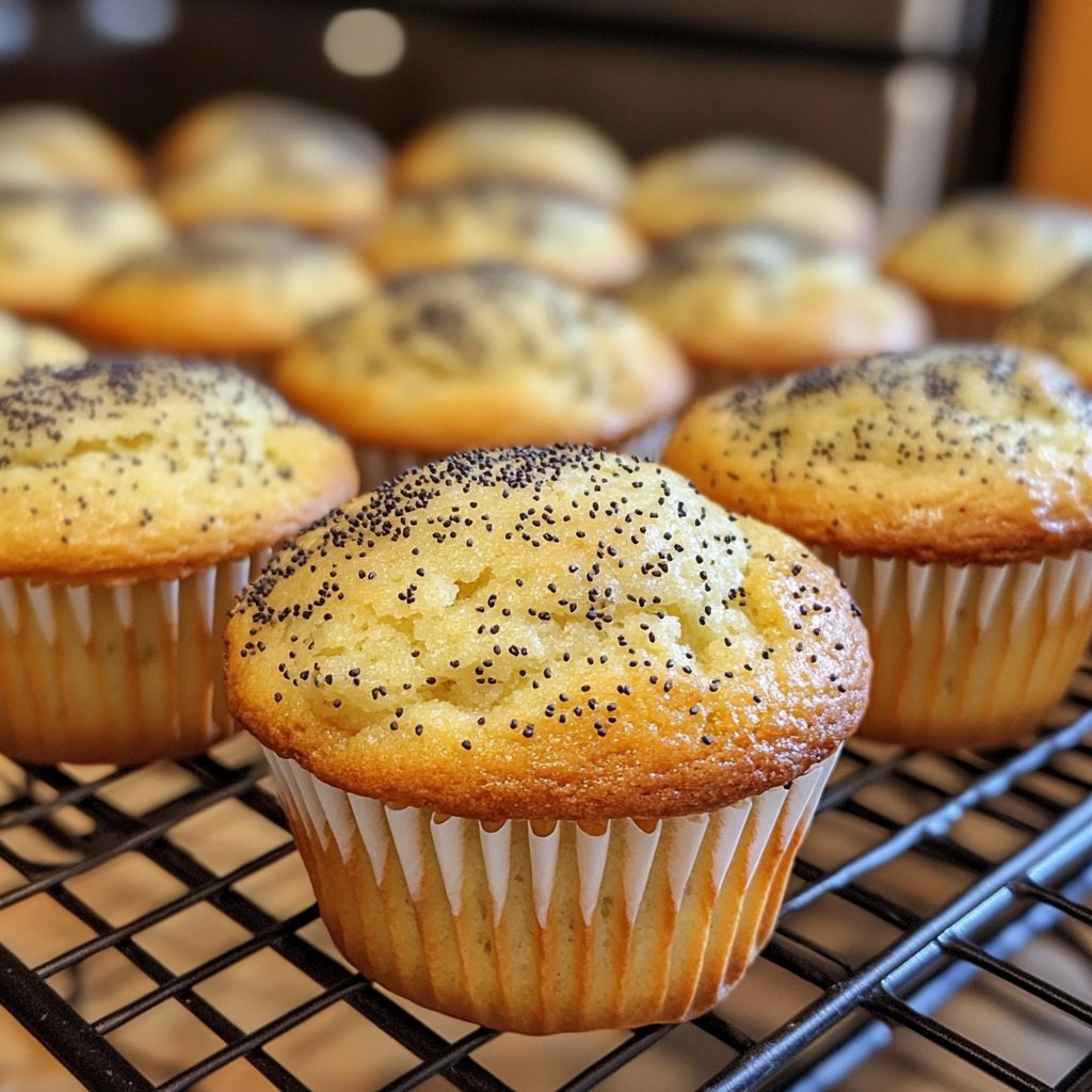 Lemon Poppy Seed Muffins