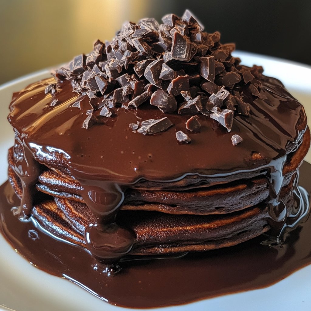 Fluffy Chocolate Pancakes Recipe for Breakfast Lovers