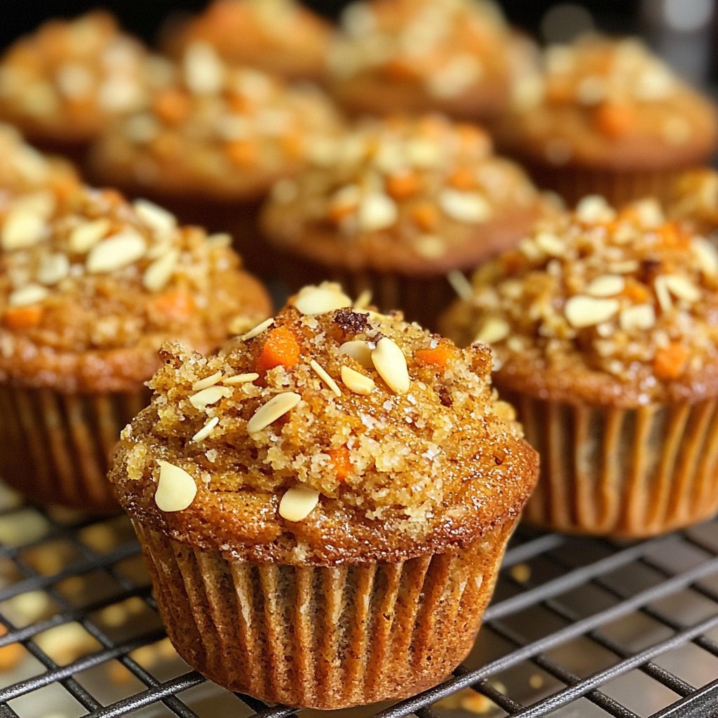 Springtime Carrot Muffins