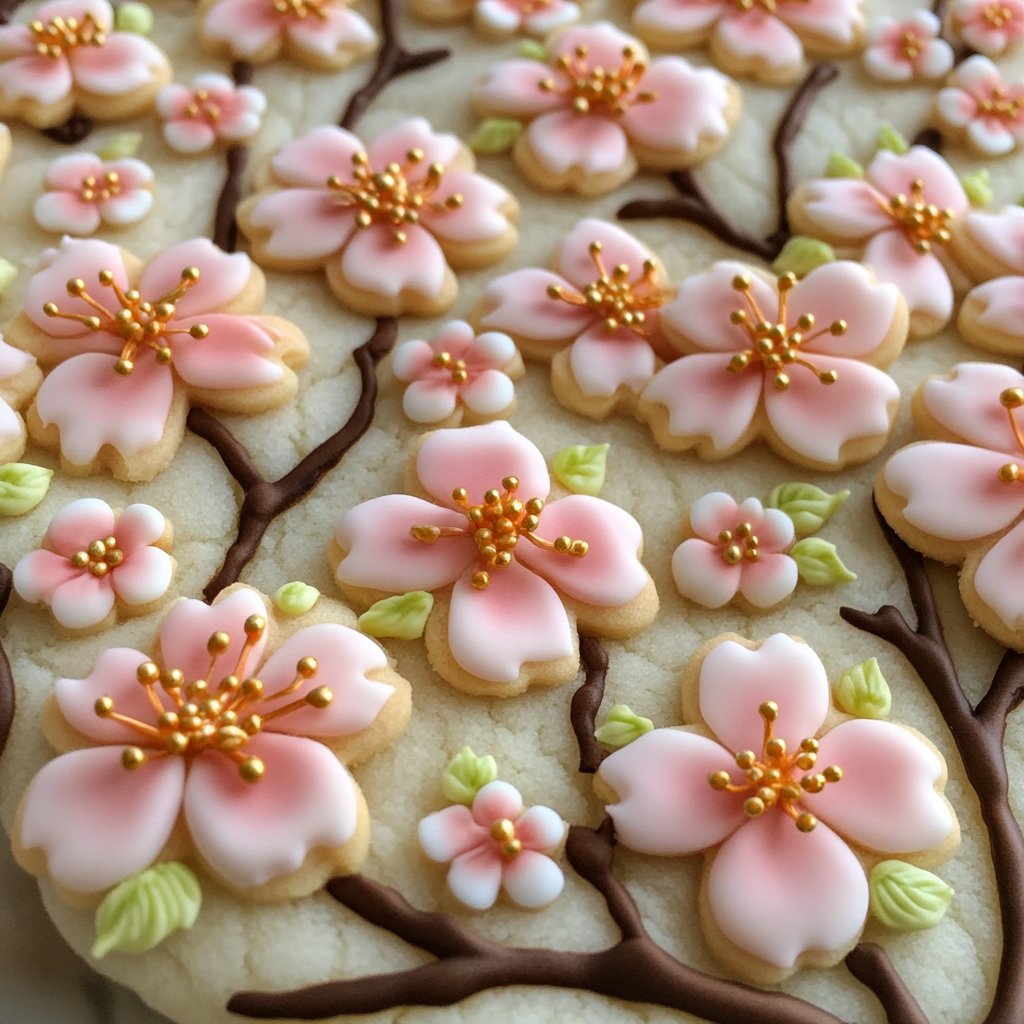 Spring Blossom Sugar Cookies