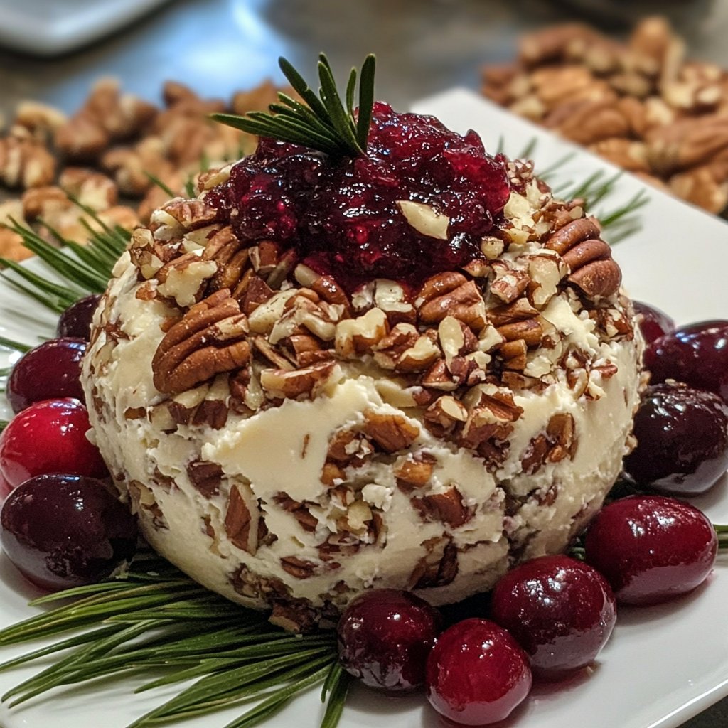 Cranberry Pecan Cheese Ball