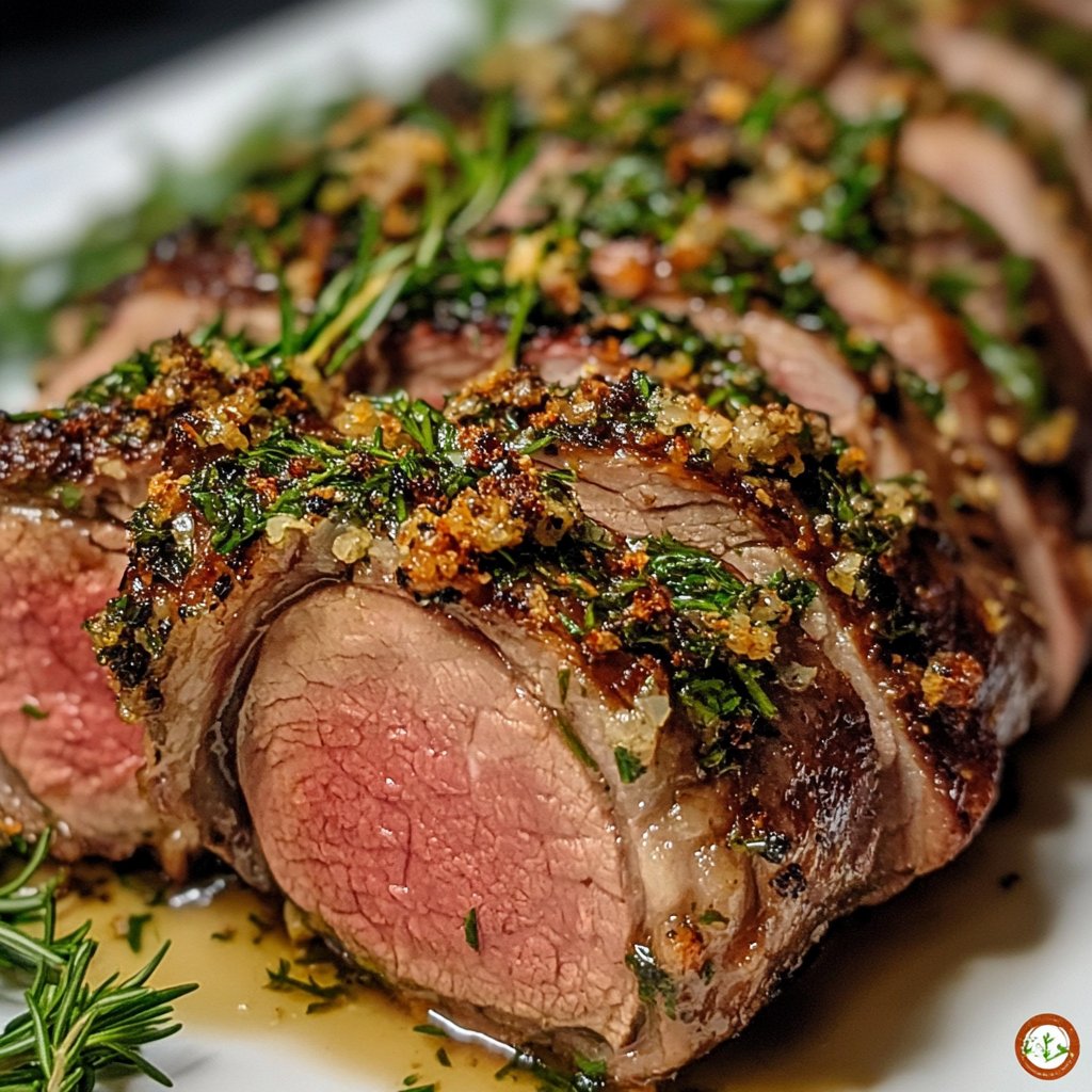 Spring Herb Roasted Lamb
