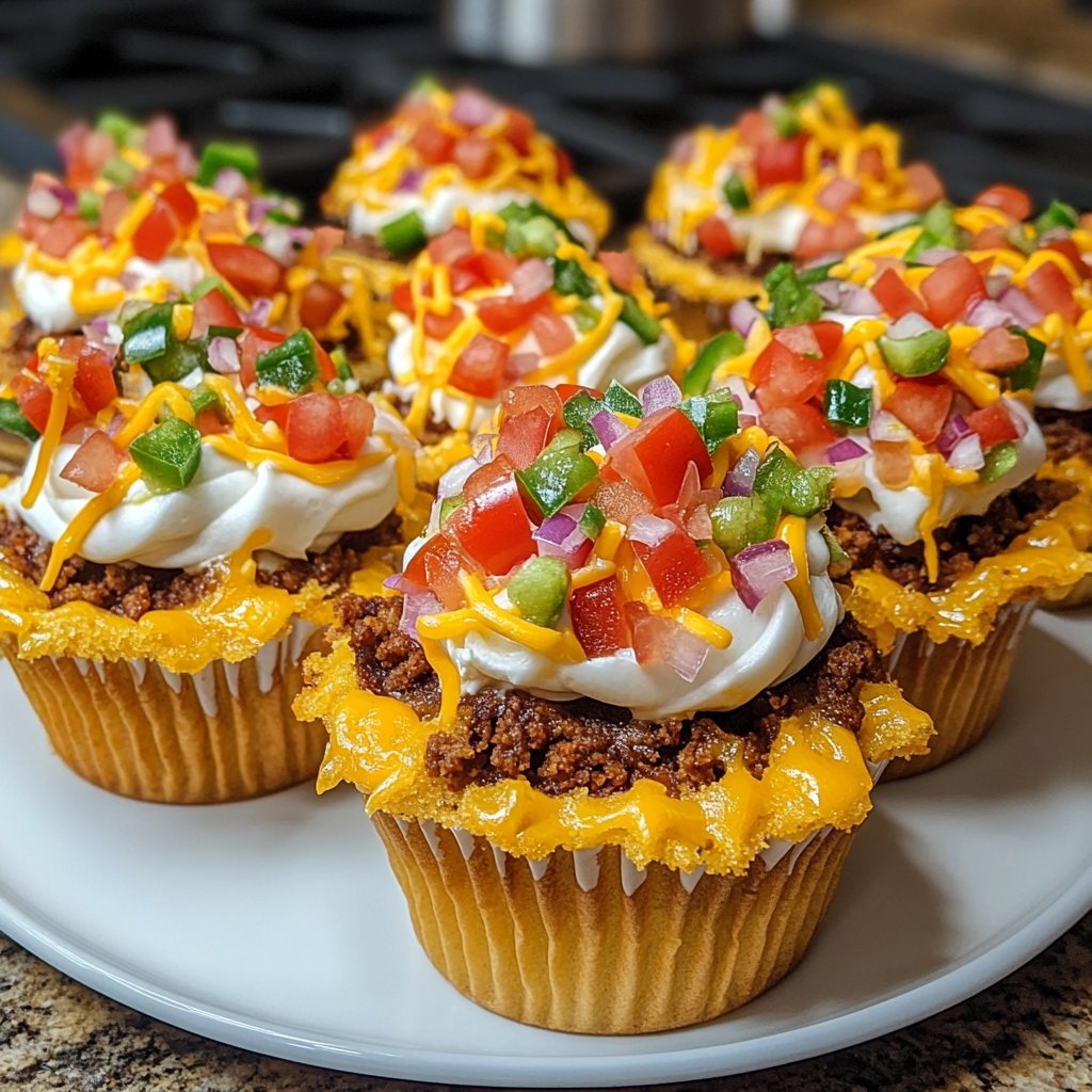 Taco Cupcakes