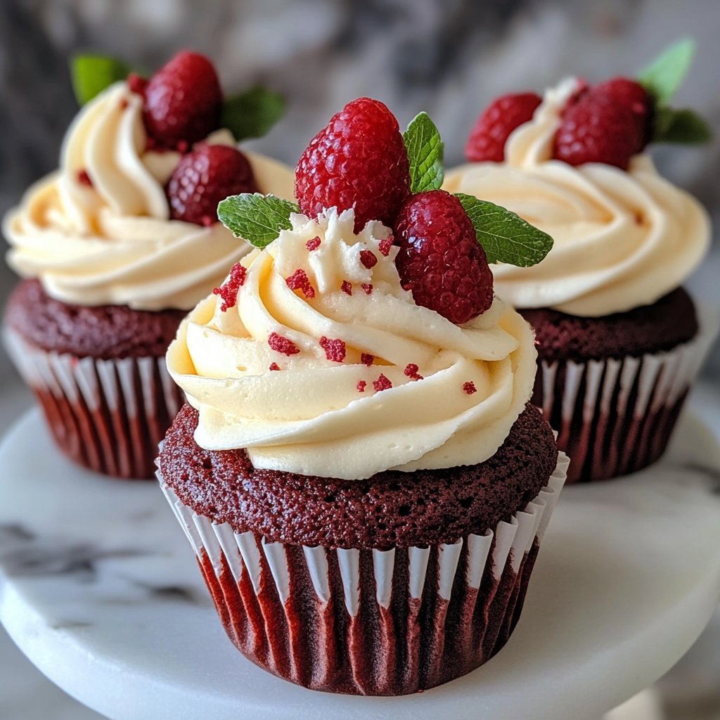 Cheesecake Red Velvet Cupcakes