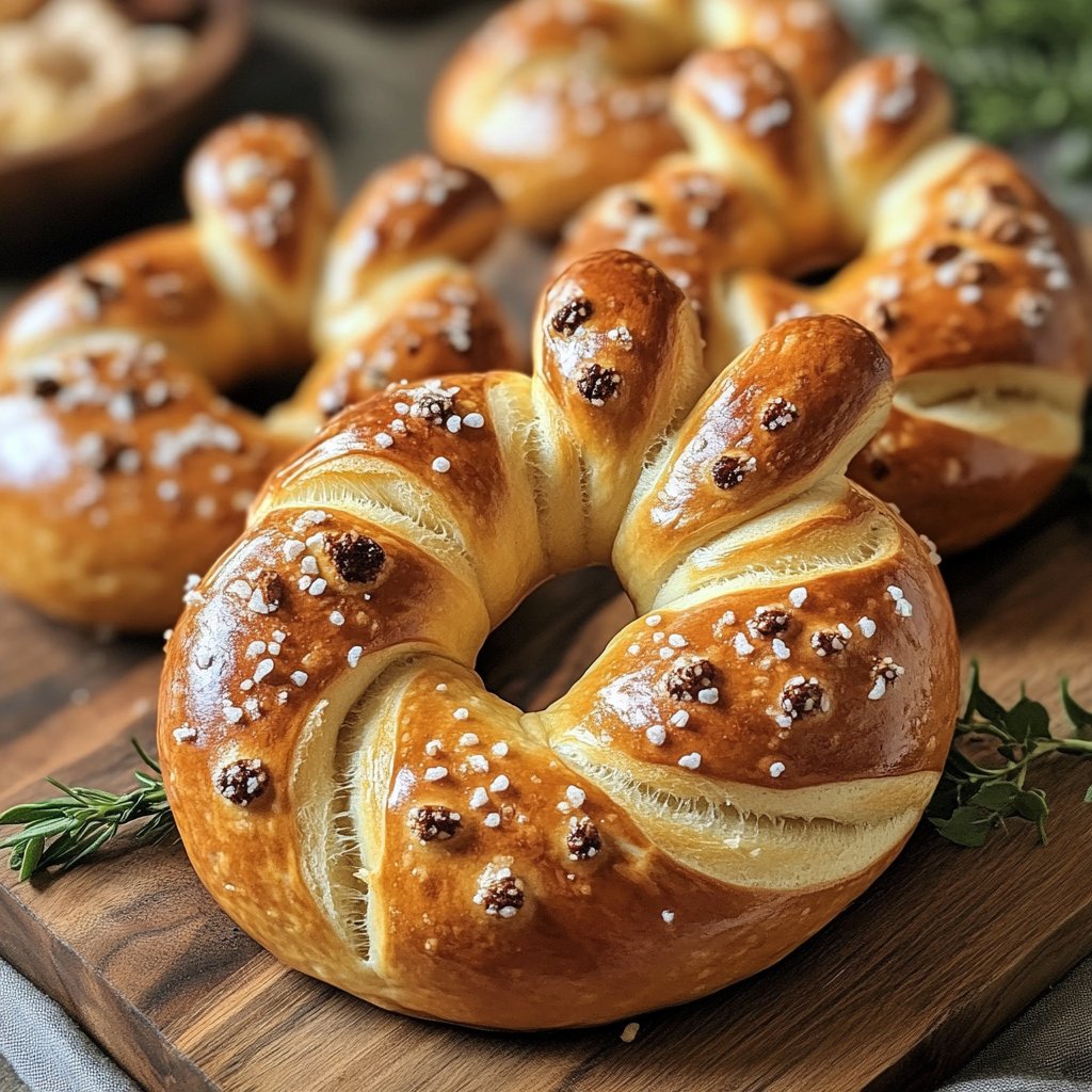 Bunny-Shaped Soft Pretzels