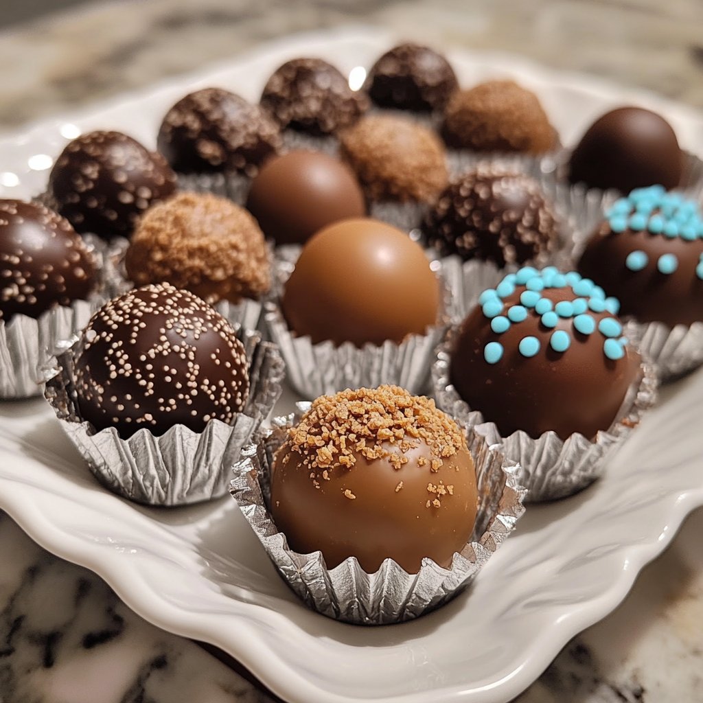 Robin's Egg Truffles