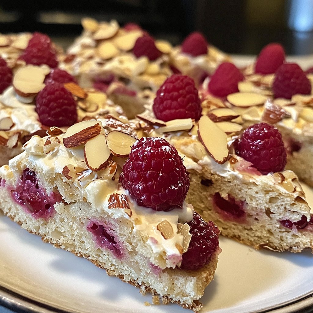 Raspberry Almond Scones