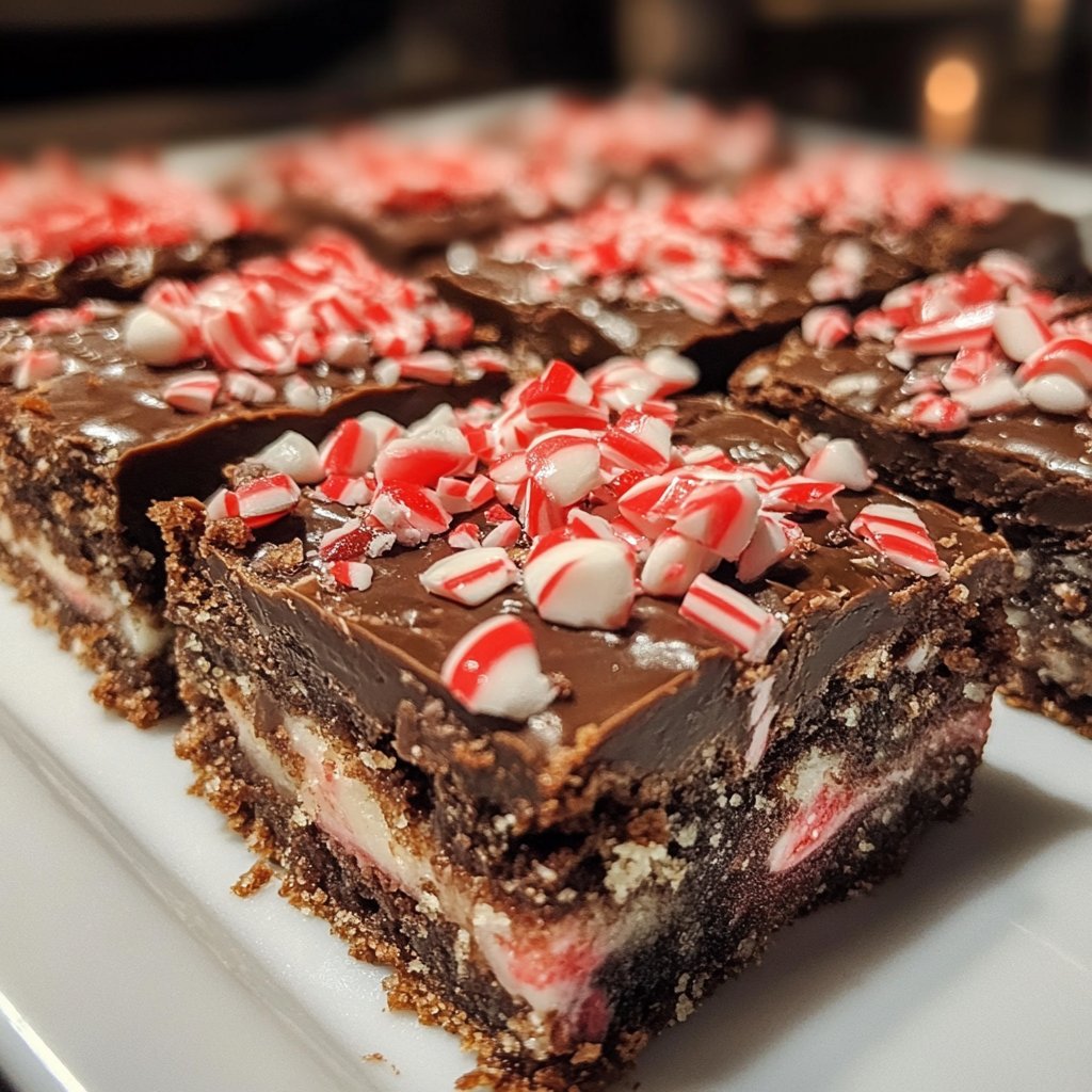 Peppermint Mocha Cookie Bars Recipe