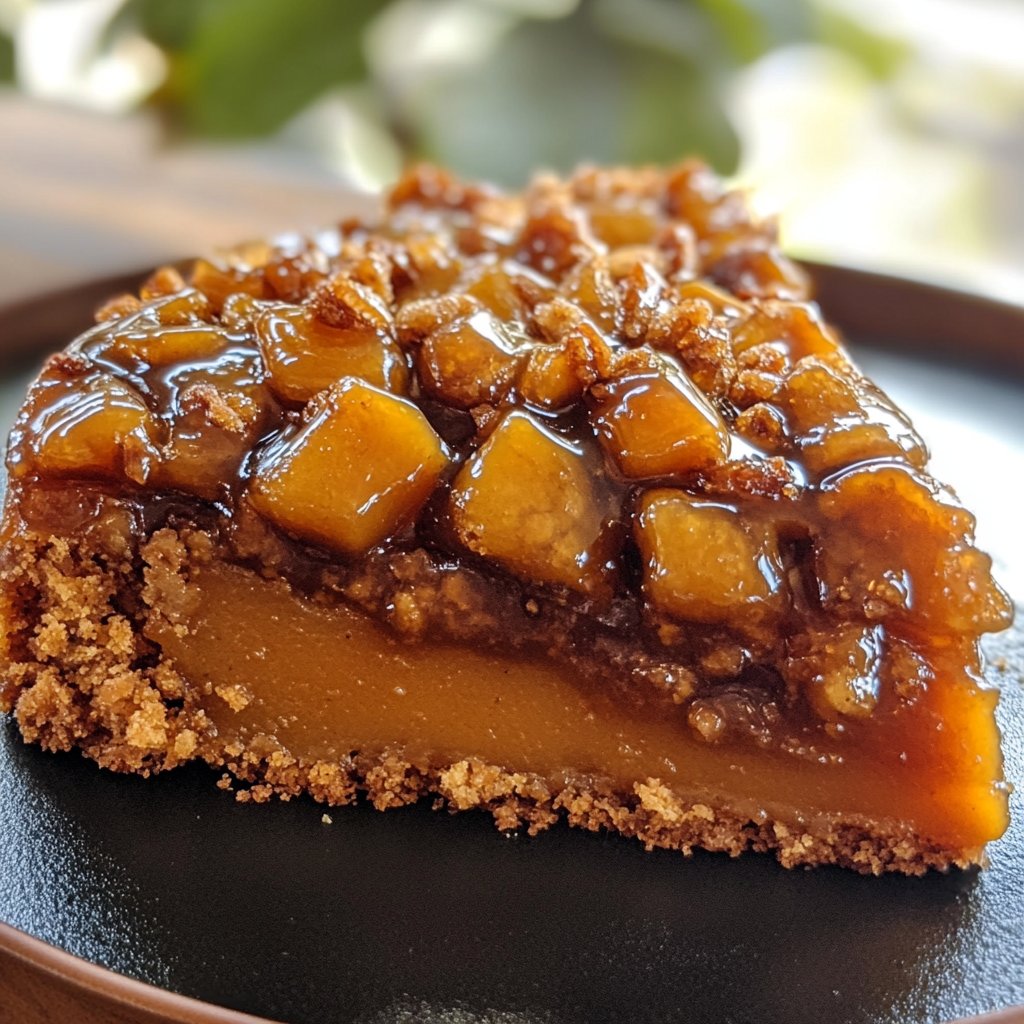 Praline Upside-Down Pumpkin Cake Recipe