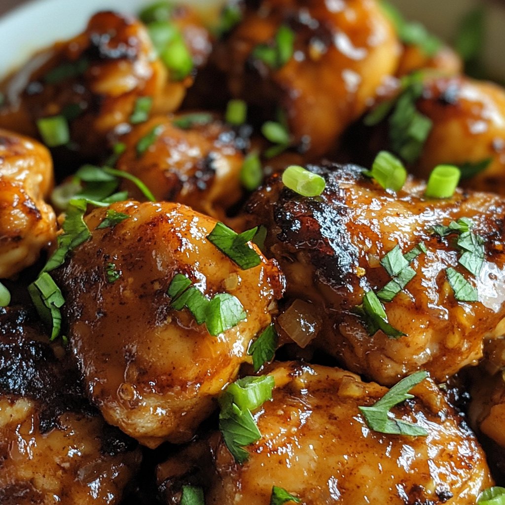 Skillet Bang Bang Chicken Thighs Recipe