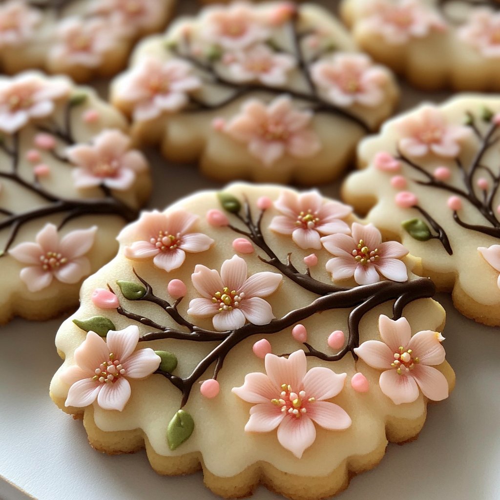 Spring Blossom Sugar Cookies