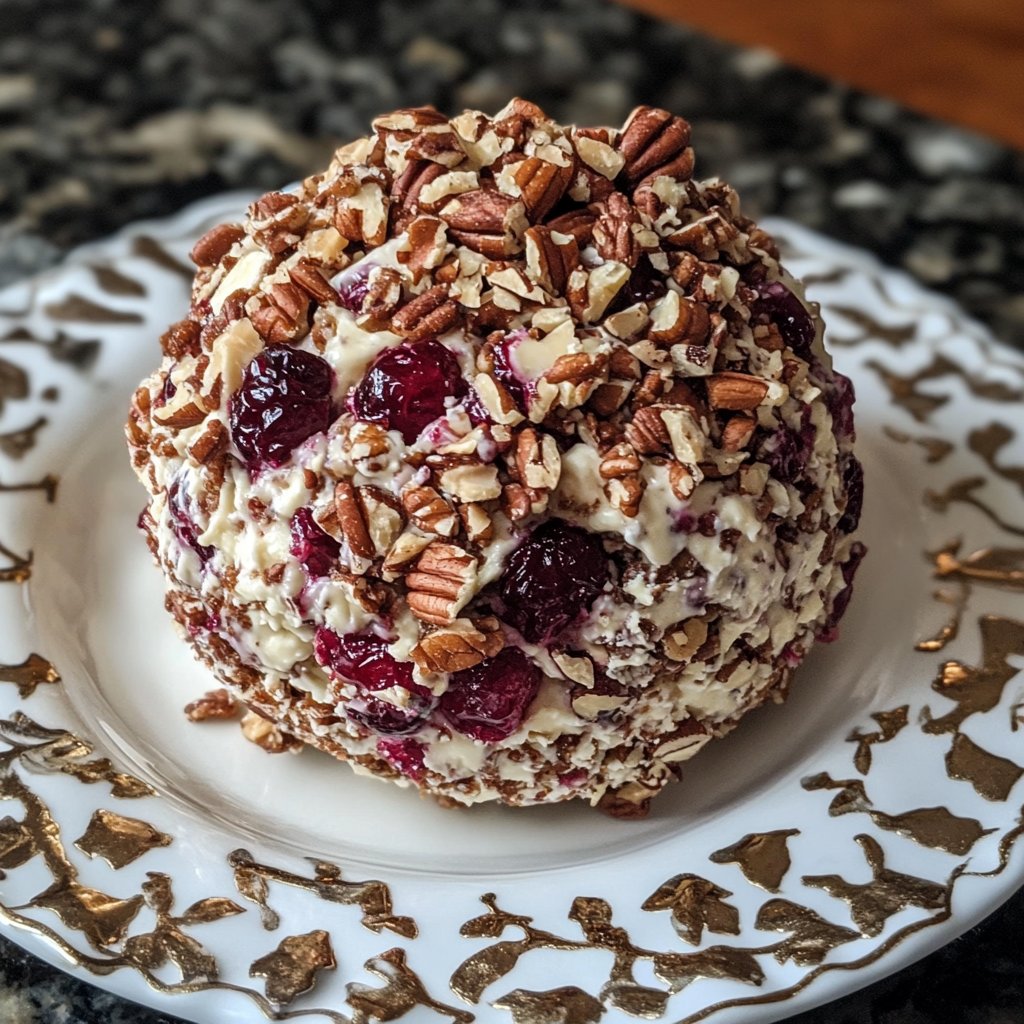Cranberry Pecan Cheese Ball