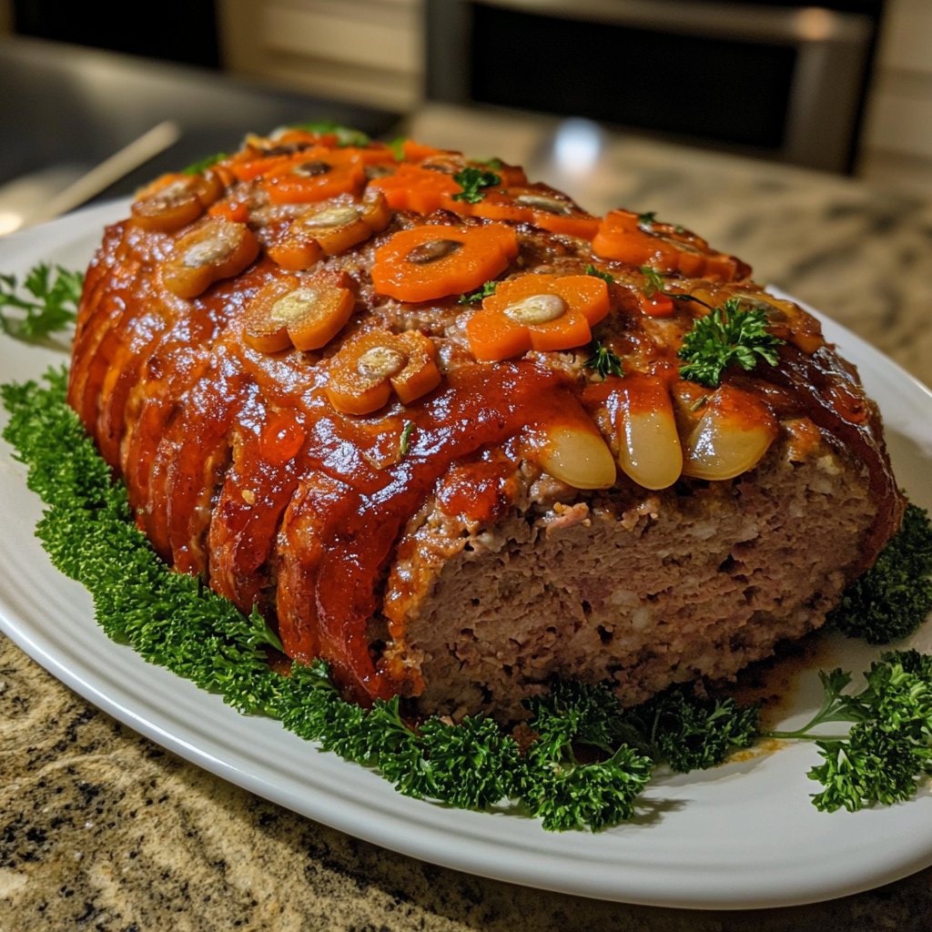 Bunny-Shaped Meatloaf