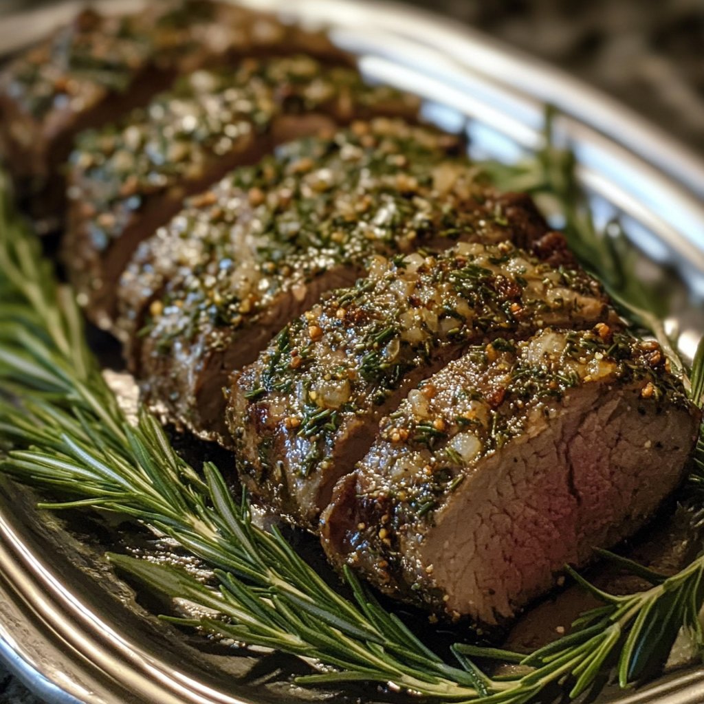 Spring Herb Roasted Lamb