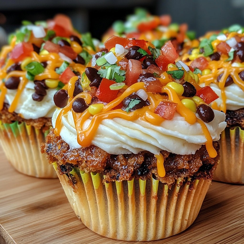 Taco Cupcakes