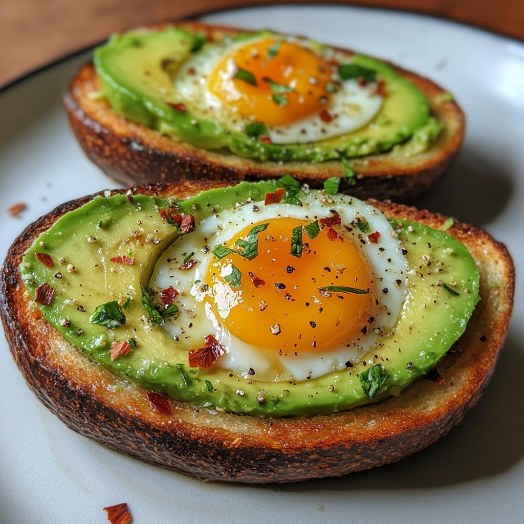 Baked Avocado Eggs
