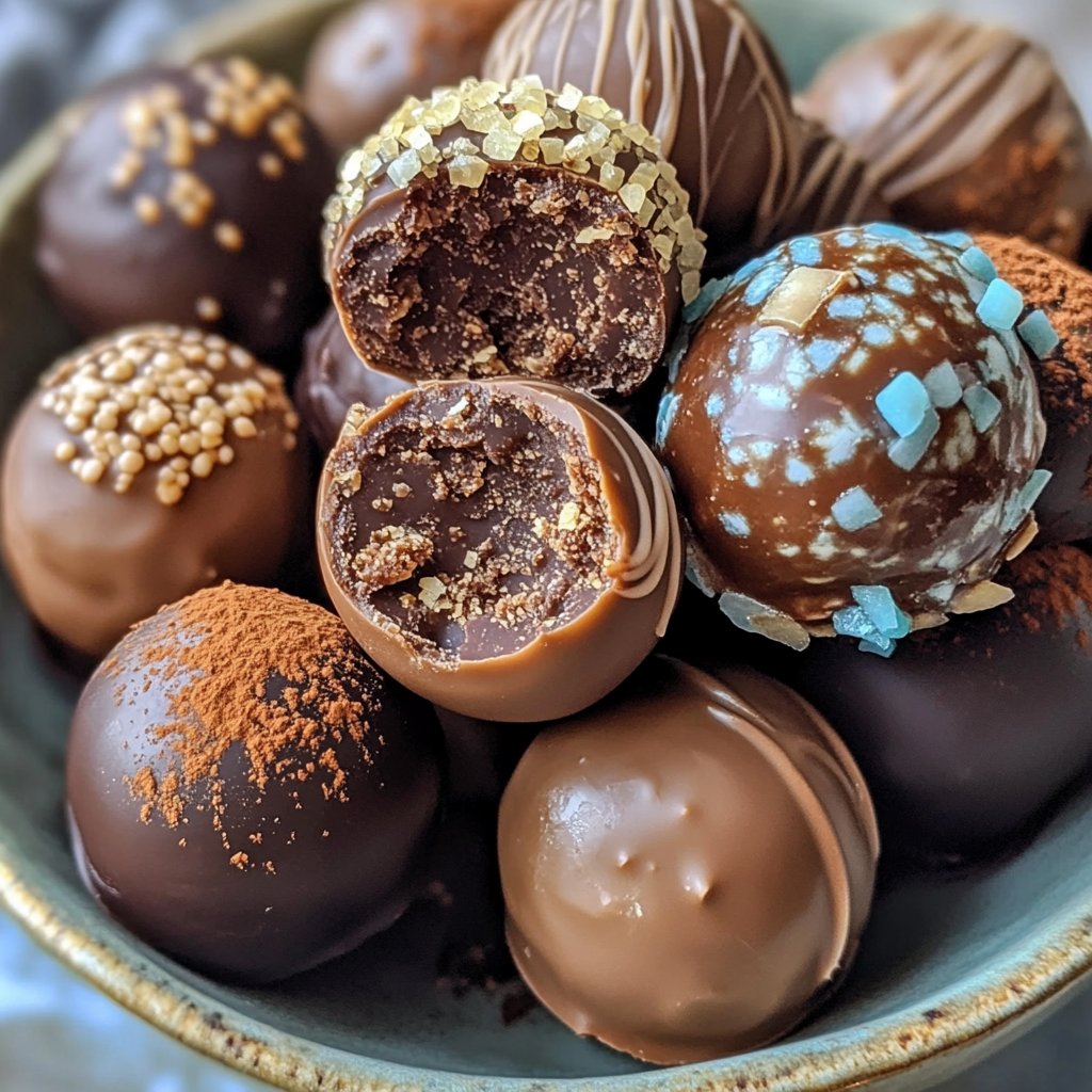 Robin's Egg Truffles