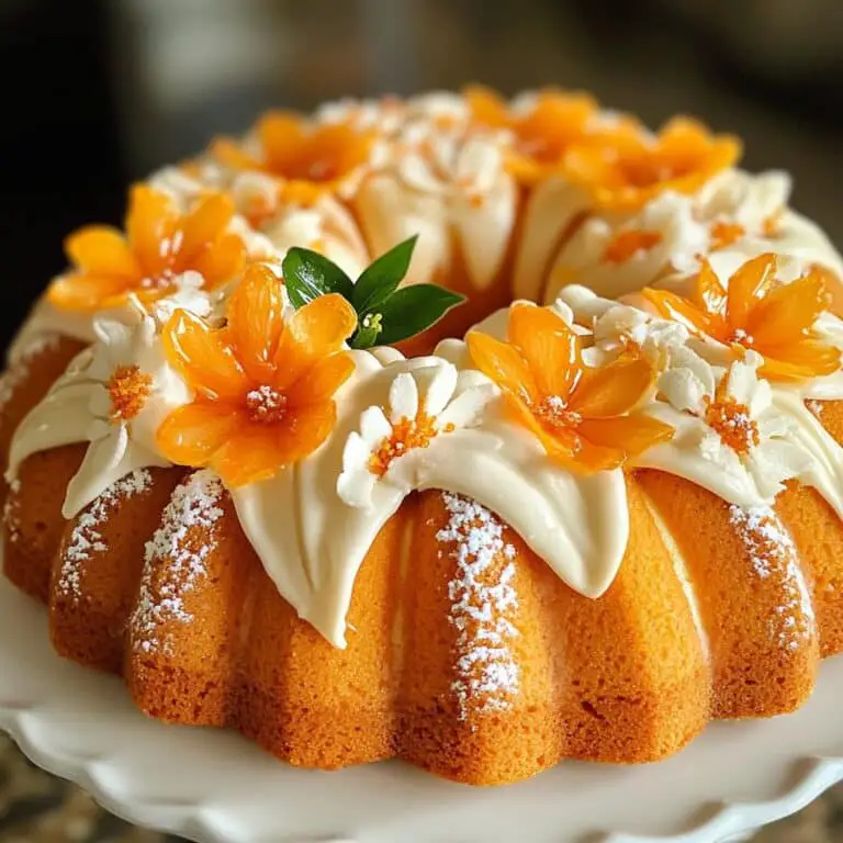 Orange Blossom Bundt Cake
