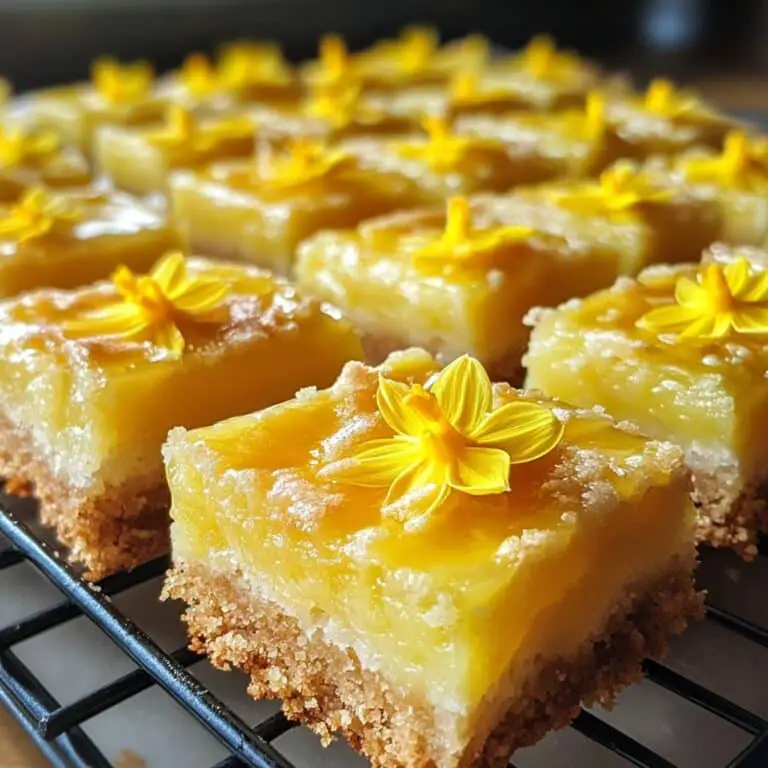 Daffodil Lemon Bars