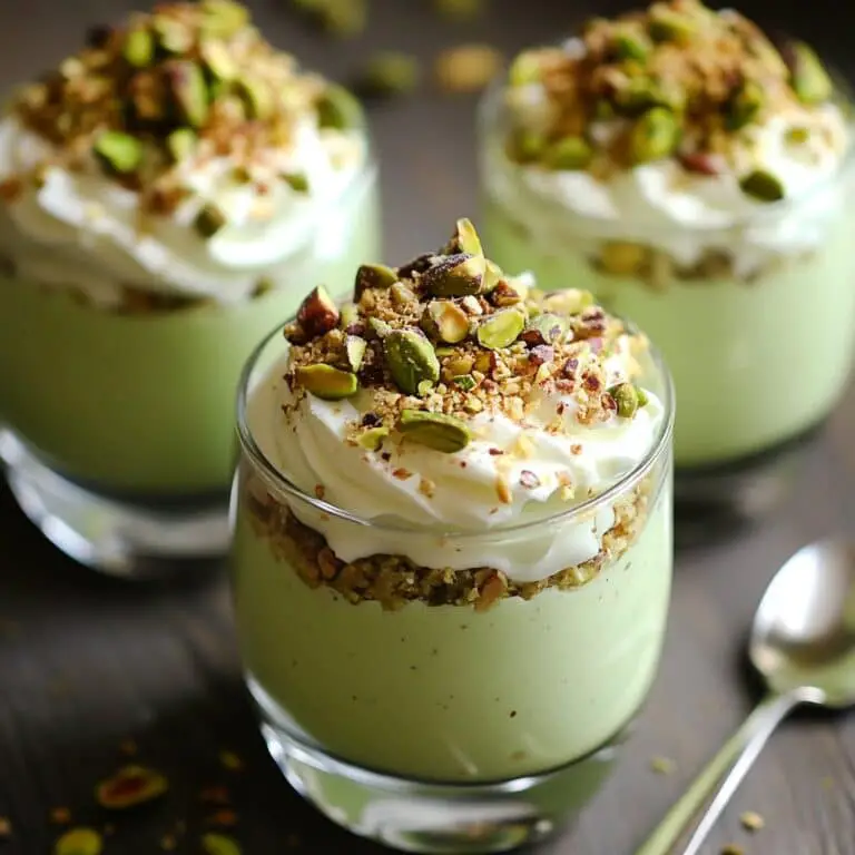 Pistachio Pudding Parfaits