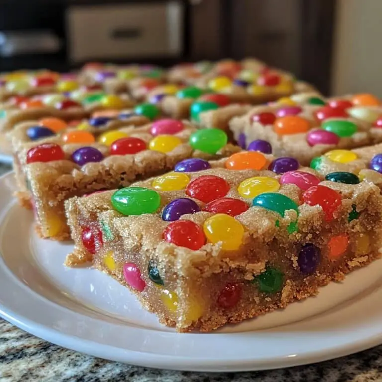 Jelly Bean Sugar Cookie Bars