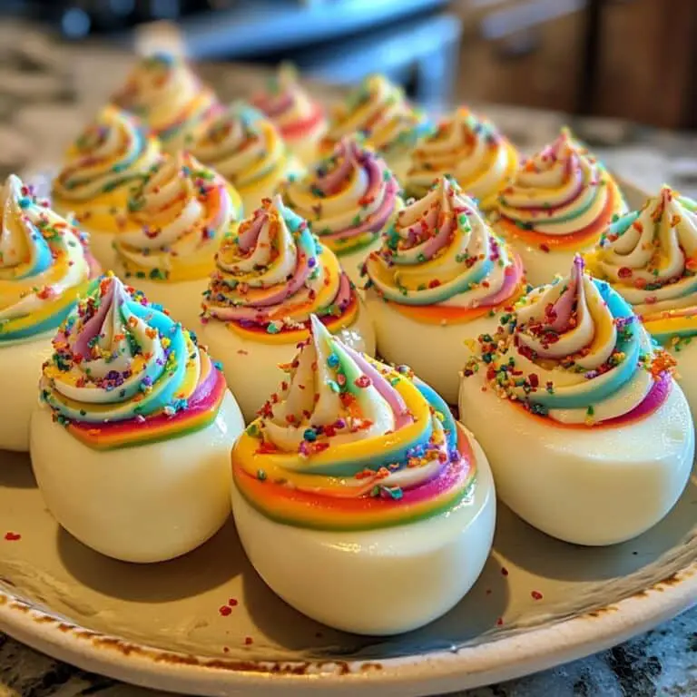 Rainbow Deviled Eggs