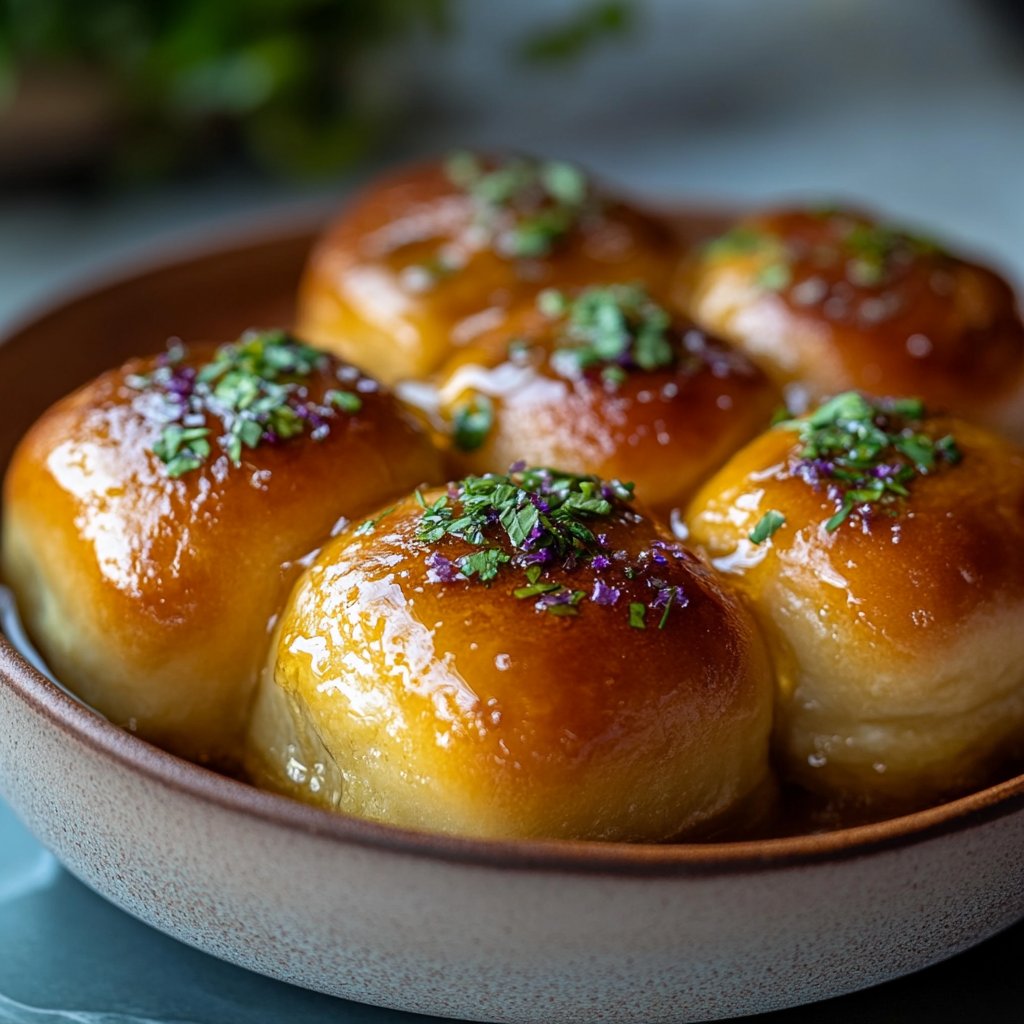 Honey Butter Dinner Rolls