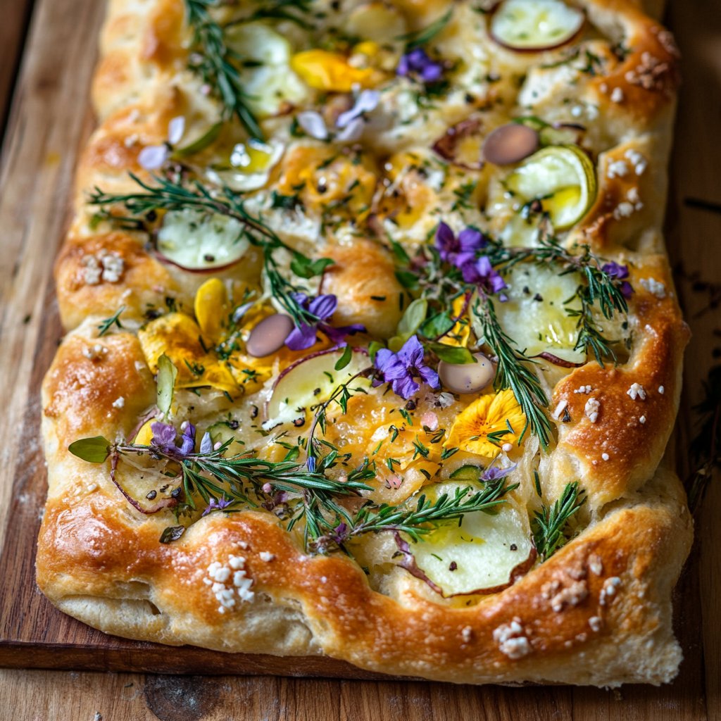 Easter Garden Focaccia