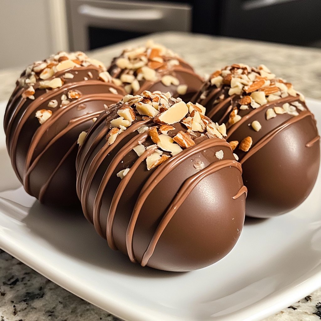 Almond Joy Easter Eggs