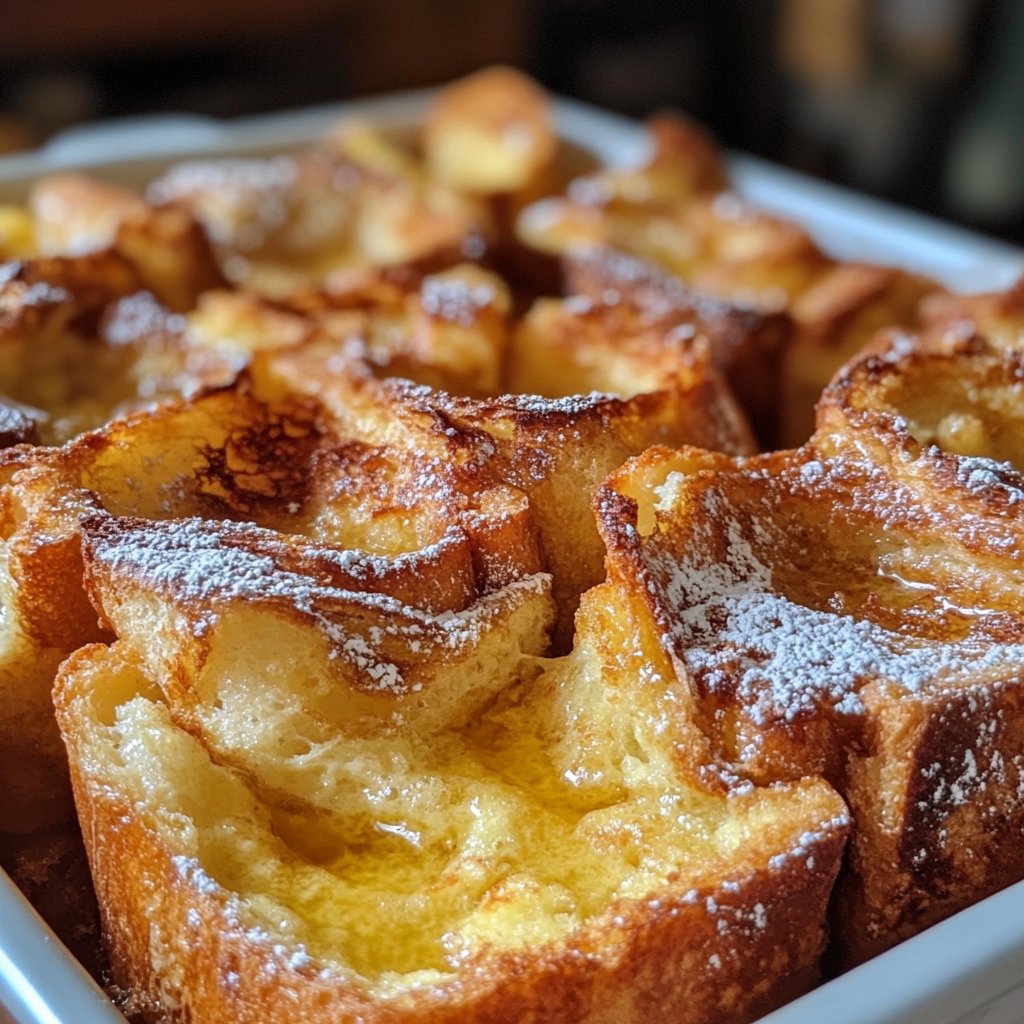Easter Sunday Morning French Toast Bake