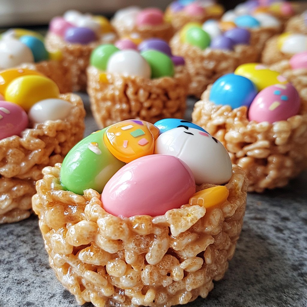 Easter Egg Rice Krispie Treats